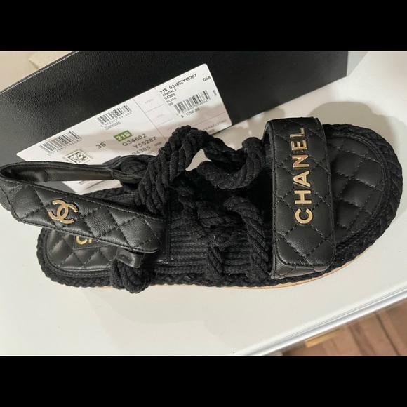 Chanel Lambskin chord sandal size EU 36 - Picture 5 of 5